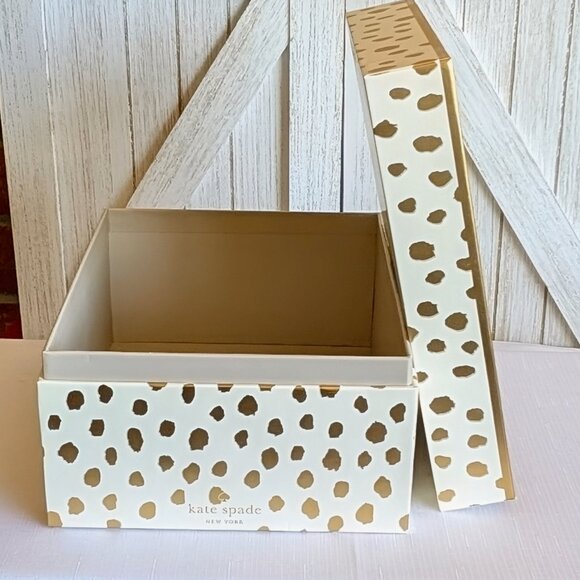 ♠️ Kate Spade NWT Flamingo Dot Nesting Box - Picture 5 of 6